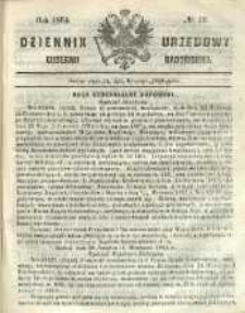 Dziennik Urzędowy Gubernii Radomskiej, 1864, nr 39