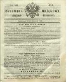 Dziennik Urzędowy Gubernii Radomskiej, 1865, nr 3