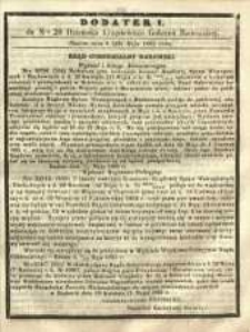 Dziennik Urzędowy Gubernii Radomskiej, 1865, nr 20, dod. I