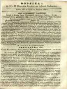 Dziennik Urzędowy Gubernii Radomskiej, 1865, nr 32, dod. I