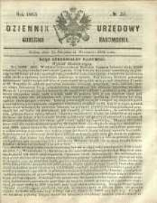 Dziennik Urzędowy Gubernii Radomskiej, 1865, nr 35