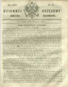 Dziennik Urzędowy Gubernii Radomskiej, 1865, nr 37