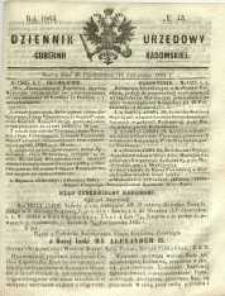 Dziennik Urzędowy Gubernii Radomskiej, 1865, nr 45