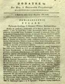 Dziennik Urzędowy Województwa Sandomierskeigo, 1837, nr 3, dod. II