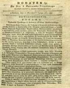 Dziennik Urzędowy Województwa Sandomierskeigo, 1837, nr 6, dod. II