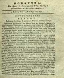 Dziennik Urzędowy Województwa Sandomierskeigo, 1837, nr 9, dod. II