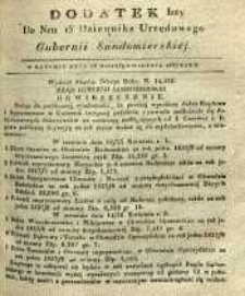 Dziennik Urzędowy Gubernii Sandomierskiej, 1837, nr 15, dod. I