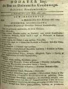 Dziennik Urzędowy Gubernii Sandomierskiej, 1837, nr 20, dod. I