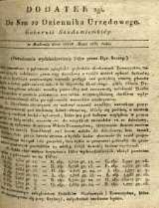 Dziennik Urzędowy Gubernii Sandomierskiej, 1837, nr 22, dod. II