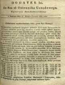 Dziennik Urzędowy Gubernii Sandomierskiej, 1837, nr 23, dod. III