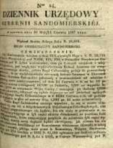 Dziennik Urzędowy Gubernii Sandomierskiej, 1837, nr 24
