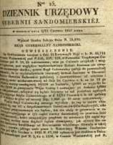 Dziennik Urzędowy Gubernii Sandomierskiej, 1837, nr 25