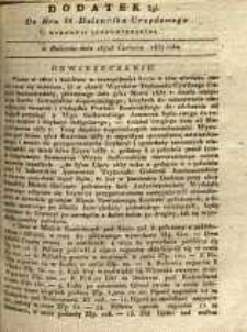 Dziennik Urzędowy Gubernii Sandomierskiej, 1837, nr 26, dod. II