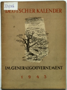 Deutscher Kalender im Generalgouvernement 1943
