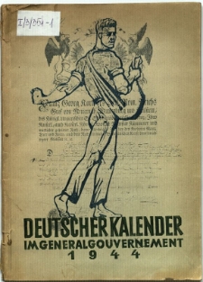 Deutscher Kalender im Generalgouvernement 1944 : Ausgabe B