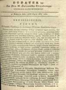 Dziennik UrzędowyGubernii Sandomierskiej, 1837, nr 30, dod. II