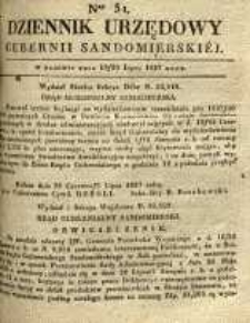 Dziennik Urzędowy Gubernii Sandomierskiej, 1837, nr 31