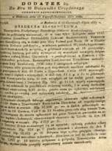 Dziennik Urzędowy Gubernii Sandomierskiej, 1837, nr 32, dod. V