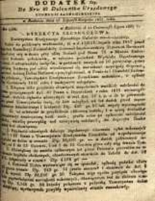 Dziennik Urzędowy Gubernii Sandomierskiej, 1837, nr 32, dod. VI