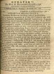Dziennik Urzędowy Gubernii Sandomierskiej, 1837, nr 37, dod. III