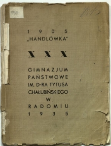 Gimnazjum Państwowe im. d-ra Tytusa Chałubińskiego w Radomiu