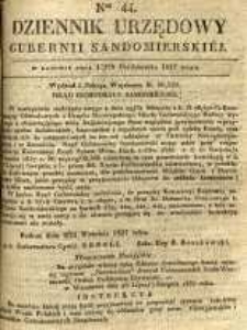 Dziennik Urzędowy Gubernii Sandomierskiej, 1837, nr 44