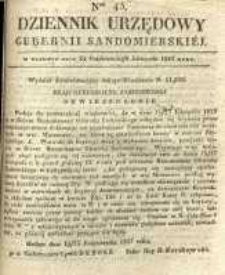 Dziennik Urzędowy Gubernii Sandomierskiej, 1837, nr 45