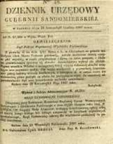 Dziennik Urzędowy Gubernii Sandomierskiej, 1837, nr 49