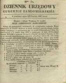 Dziennik Urzędowy Gubernii Sandomierskiej, 1837, nr 51