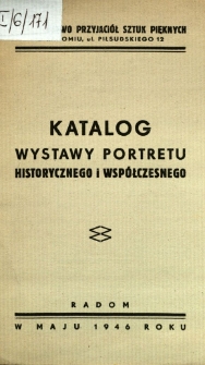 Katalog wystawy portretu historycznego i współczesnego