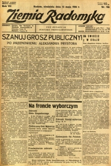 Ziemia Radomska, 1934, R. 7, nr 106