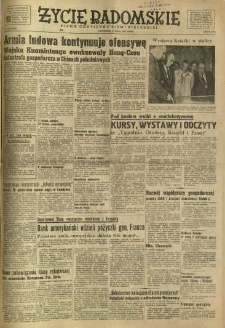 Życie Radomskie, 1949, nr 122