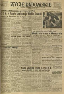Życie Radomskie, 1949, nr 124