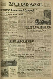Życie Radomskie, 1949, nr 141