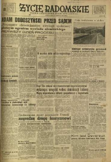 Życie Radomskie, 1949, nr 167