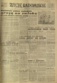 Życie Radomskie, 1949, nr 168