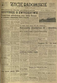 Życie Radomskie, 1949, nr 177