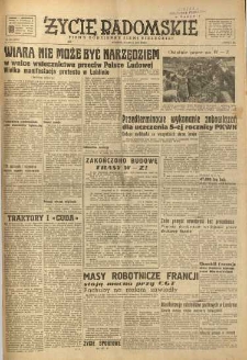Życie Radomskie, 1949, nr 196