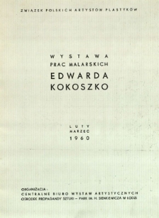 Wystawa prac malarskich Edwarda Kokoszko