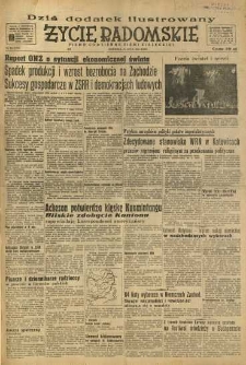 Życie Radomskie, 1949, nr 208