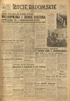 Życie Radomskie, 1949, nr 211