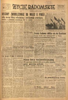 Życie Radomskie, 1949, nr 226