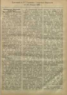 Pribavlenìe k ̋ N. 7 Radomskiâ Gubernskiâ Vĕdomosti, 1888 g.