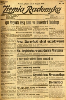 Ziemia Radomska, 1934, R. 7, nr 175