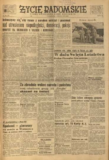 Życie Radomskie, 1949, nr 244