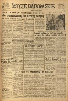 Życie Radomskie, 1949, nr 246