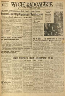 Życie Radomskie, 1949, nr 260