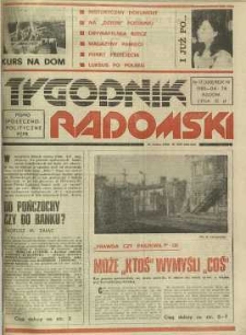 Tygodnik Radomski, 1985, R. 4, nr 17