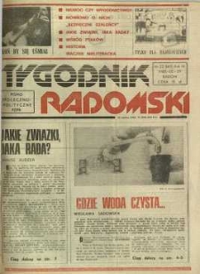 Tygodnik Radomski, 1985, R. 4, nr 22