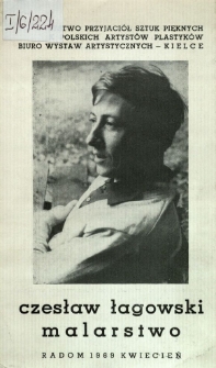 Czesław Łagowski : Malarstwo